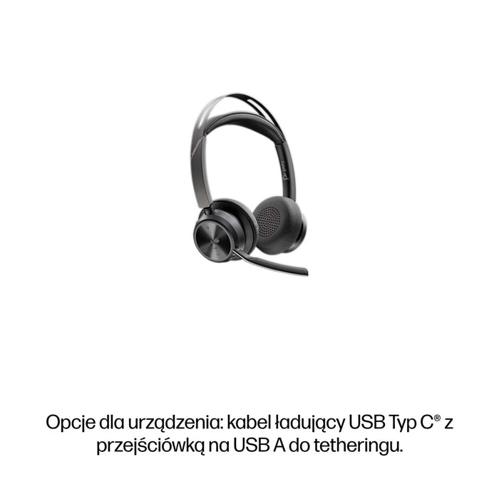 Headphones Poly A4HT2AA#AC3 Black