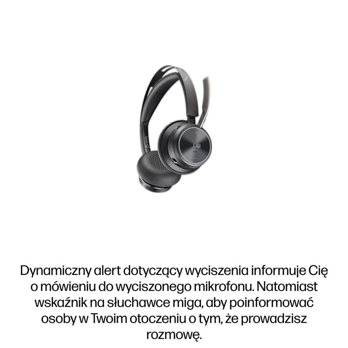 Headphones Poly A4HT2AA#AC3 Black