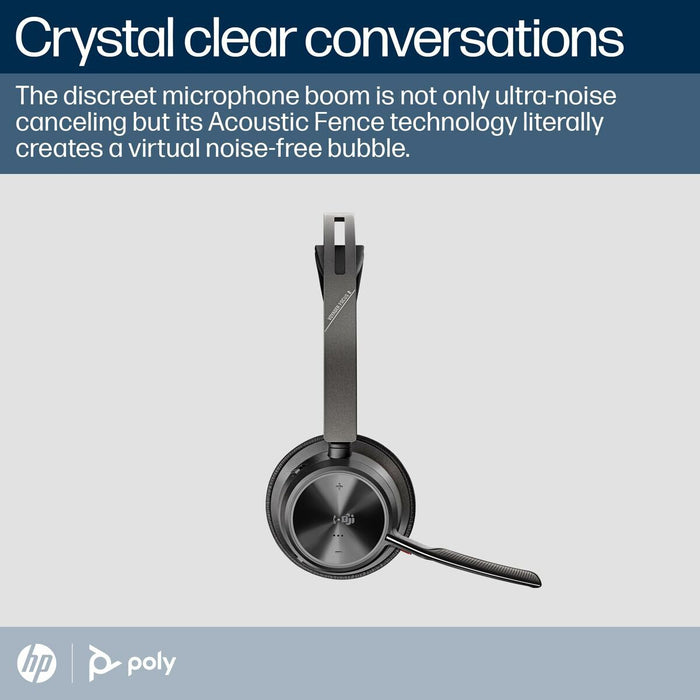 Headphones Poly A4HT2AA#AC3 Black