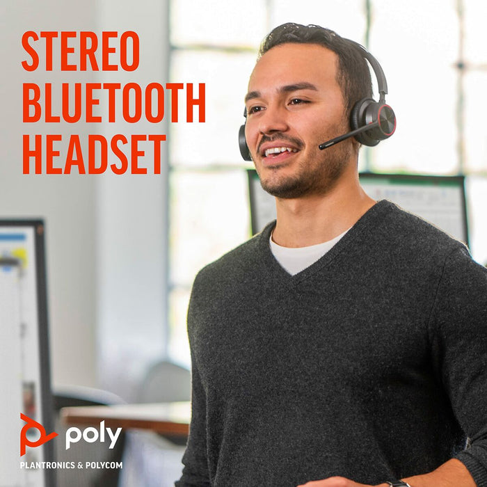 Headphones Poly 77Z00AA Black