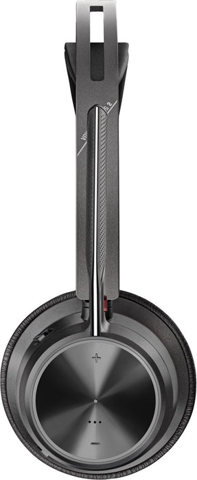 HP Poly Voyager Focus 2 USB-C BT Headset +USB-C/A Adapter +Charging Stand SmartBuy