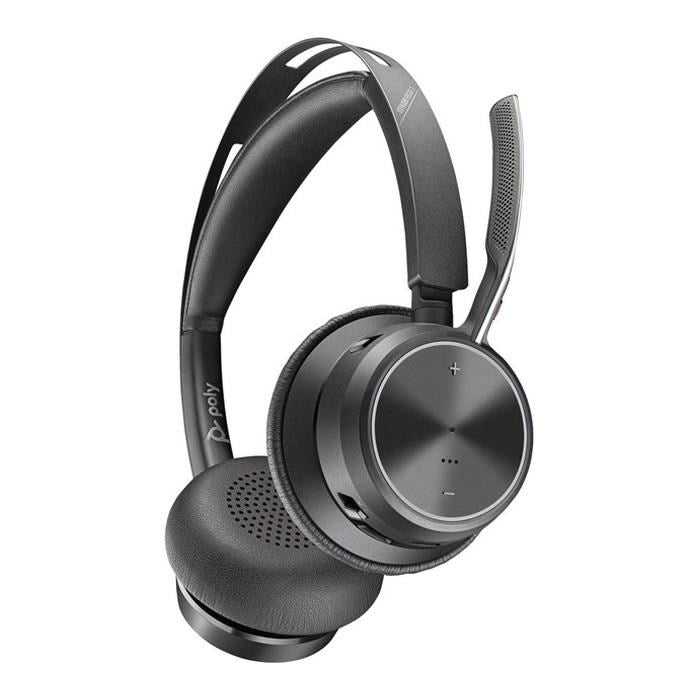 HP Poly Voyager Focus 2 USB-C BT Headset +USB-C/A Adapter +Charging Stand SmartBuy