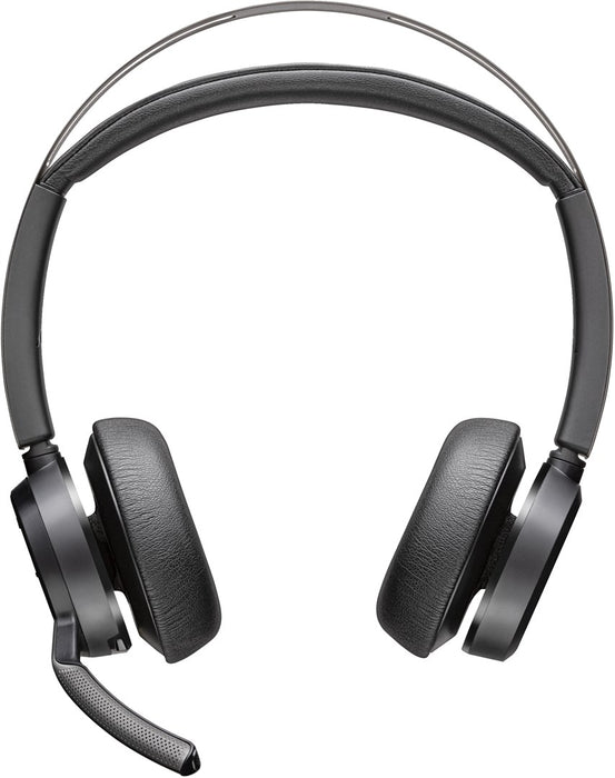HP Poly Voyager Focus 2 USB-C BT Headset +USB-C/A Adapter +Charging Stand SmartBuy
