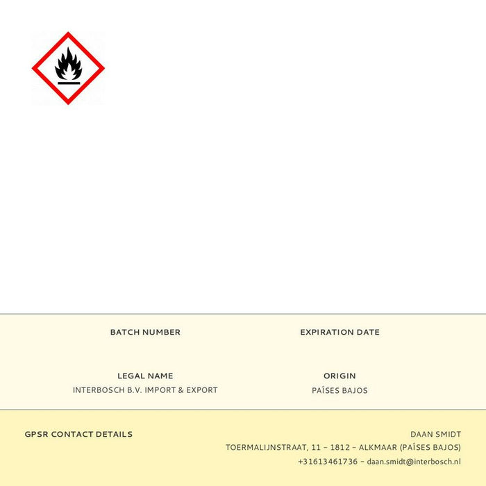 Lighter Polyflame Capsule Blowtorch Black