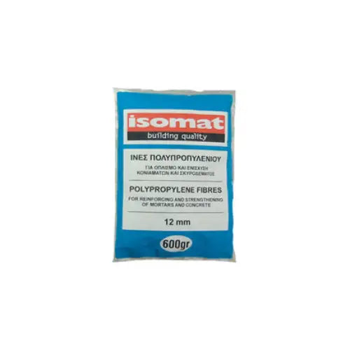 POLYPROPYLENE FIBERS FOR ADDITION TO CIM. ISOMAT MIXTURES - Цимент и преобразуватели<<<Сухи строителни