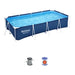 POOL 400X211X81CM BESTWAY 56424 - Басейни с рамка<<<Басейни плажни артикули и оборудване<<<Градина<<<Praktiker