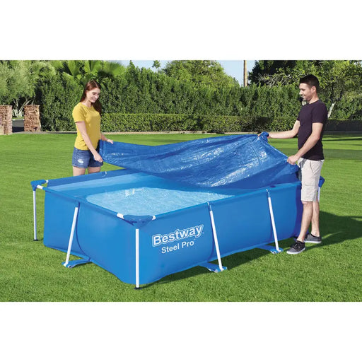 POOL COVER 259X170CM BESTWAY 58105 - Покривала и подложки<<<Басейни плажни артикули и оборудване<<<Градина<<<Praktiker