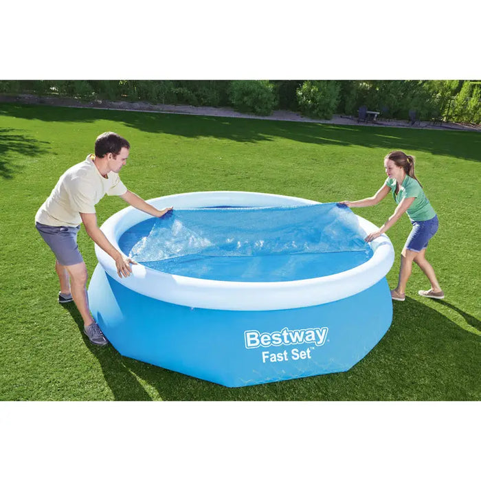 POOL COVER SOLAR 305CM BESTWAY 58241 - Покривала и подложки<<<Басейни плажни артикули и оборудване<<<Градина<<<Praktiker