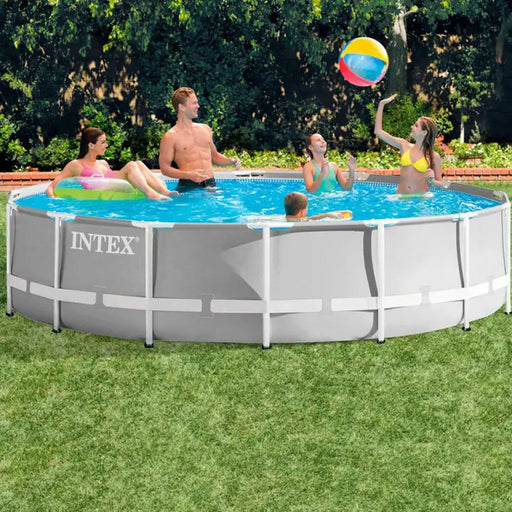 POOL F427X107CM INTEX 26720NP - Басейни с рамка<<<Басейни плажни артикули и оборудване<<<Градина<<<Praktiker&&&Басейни