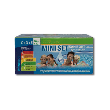 POOL FRIEND MINI TABLET SET AND DISPENSER