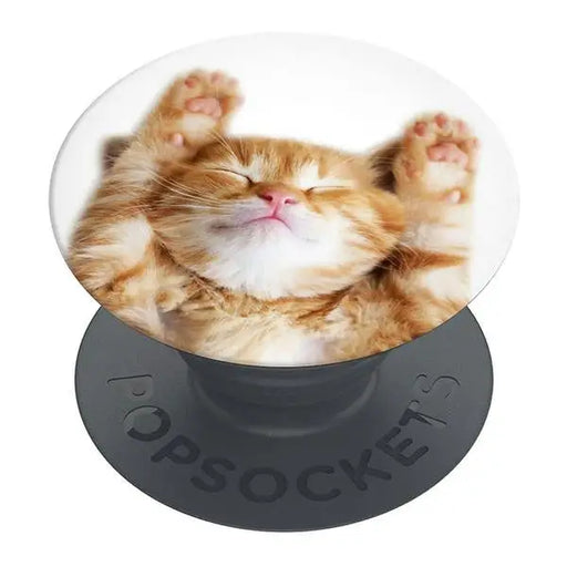 Popsockets 2 Snoozy Cat Holder and Phone Stand - Cell phone holders<<<HurtelXML