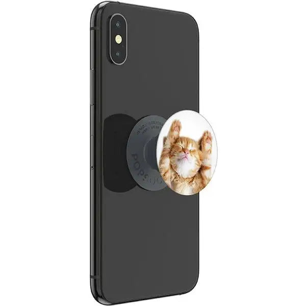 Popsockets 2 Snoozy Cat Holder and Phone Stand - Cell phone holders<<<HurtelXML