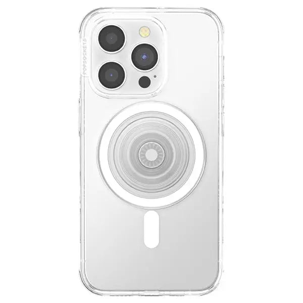 Popsockets PopGrip MagSafe 2 Phone Holder and Stand - Clear - Cell phone holders<<<HurtelXML