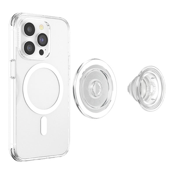 Popsockets PopGrip MagSafe 2 Phone Holder and Stand - Clear
