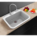 PORCELAIN KITCHEN SINK 58.7X44.2X18.5 CM. - Кухненски мивки<<<Кухненски мивки<<<Кухня<<<Praktiker