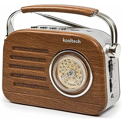 Portable Bluetooth Radio Kooltech Retro AM/FM - CD радио<<<Електроника Звук<<<Компютри| Електроника<<<BigBuy