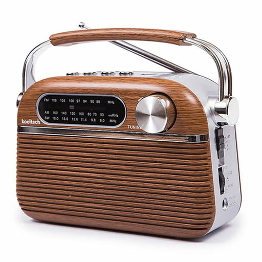 Portable Bluetooth Radio Kooltech Vintage - Електроника Звук<<<Компютри| Електроника<<<BigBuy&&&CD радио<<<Електроника