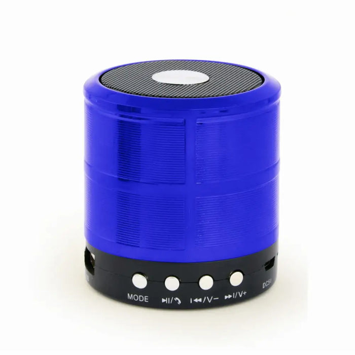 Portable Bluetooth Speakers GEMBIRD SPK-BT-08-B Black/Blue 3 W 4 W - Електроника Звук<<<Компютри|