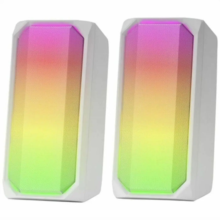 Portable Bluetooth Speakers Mars Gaming MSRGBW White 15 W 4 W - Електроника Периферни и резервни части<<<Компютри|