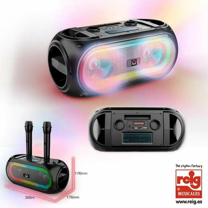 Portable Bluetooth Speakers Reig - Електроника Звук<<<Компютри| Електроника<<<BigBuy&&&Блутут Колони<<<Електроника