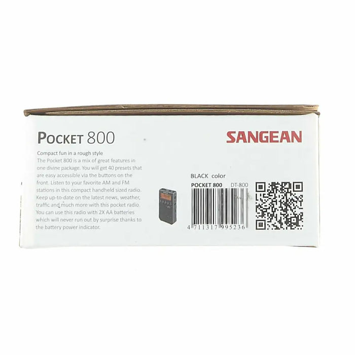 Portable Digital Radio Sangean DT-800 Black AM/FM - Електроника Звук<<<Компютри| Електроника<<<BigBuy&&&CD