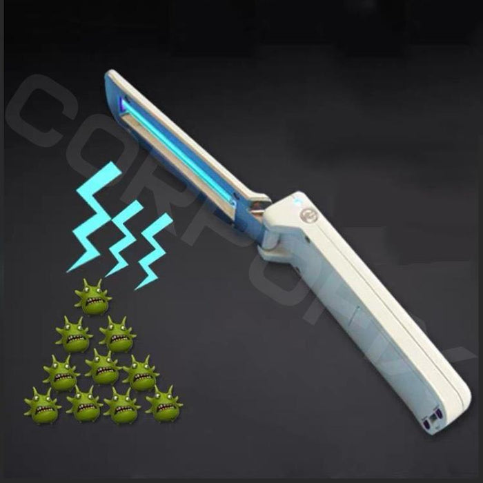 Portable folding ultraviolet germicidal UV lamp Corpofix HV8 for disinfection against bacteria and viruses - UV Lamps