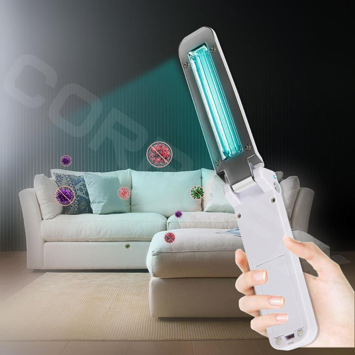 Portable folding ultraviolet germicidal UV lamp Corpofix HV8 for disinfection against bacteria and viruses - UV Lamps