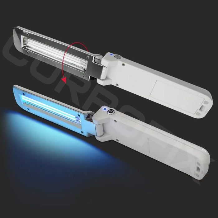 Portable folding ultraviolet germicidal UV lamp Corpofix HV8 for disinfection against bacteria and viruses - UV Lamps