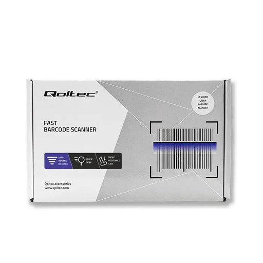 Portable Scanner Qoltec 50877 - Bar code readersURS-CZK<<<Shop equipmentURS<<<ActionPL&&&Bar code readersURS-CZK<<<Shop