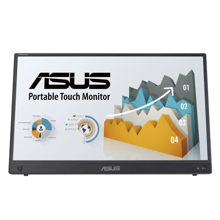 Portable touch Monitor ASUS ZenScreen Touch MB16AMTR 16’’ IPS FHD (1920x1080) - Монитори и публични дисплеи<<<Монитори
