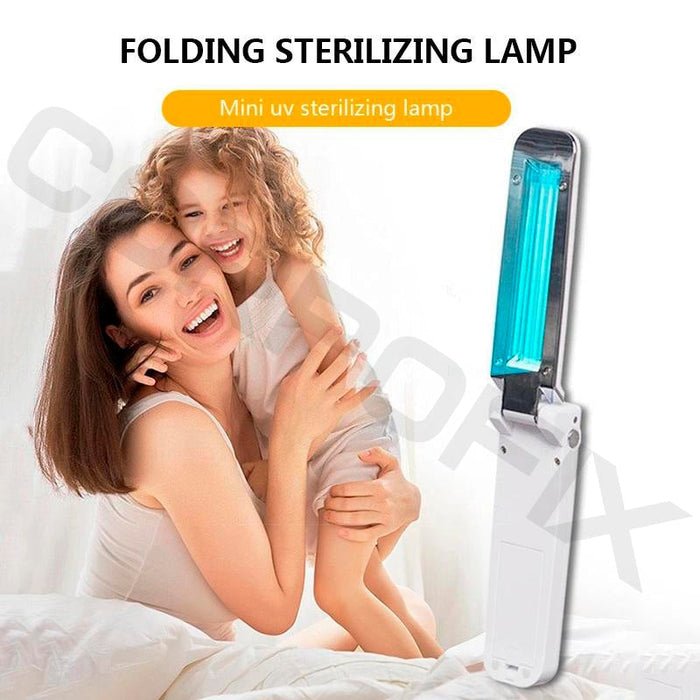 Portable folding ultraviolet germicidal UV lamp Corpofix HV8 for disinfection against bacteria and viruses