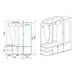 PORTMANTO IRIM CITY 4037 135X187X37.5 CM. - Портманта<<<Мебели и обков<<<Мебели и интериор<<<Praktiker