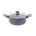 POT 24CM 4.8L INDUCTION BRIO MOCCA MARBLE - Съдове за готвене<<<Домашни потреби<<<Кухня<<<Praktiker