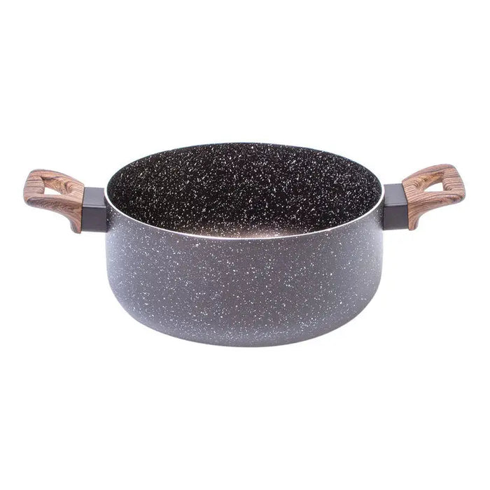 POT 24CM 4.8L INDUCTION BRIO MOCCA MARBLE - Съдове за готвене<<<Домашни потреби<<<Кухня<<<Praktiker