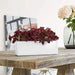POT 40X14CM WITH IRRIGATION SYSTEM LECHUZA CUBE GLOSSY TRIPLE - Саксии<<<Саксии кашпи и