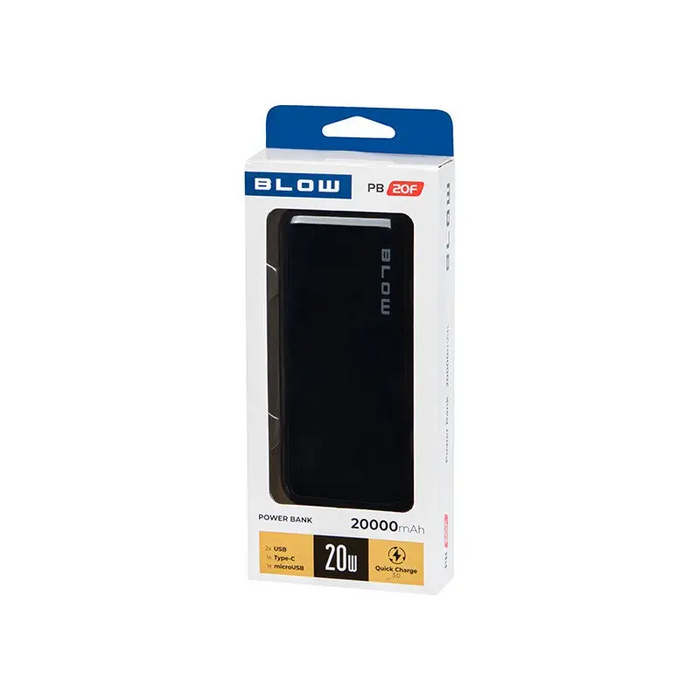 Power Bank 20000mAh QC + PD 20W + lightning PB20E - Power banksLAD-POW<<<Power supplies for phonesLAD<<<ActionPL