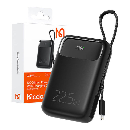 Power Bank Mcdodo MC-3253 10000mAh 22.5W for Light (black) - Powerbanks<<<GSM Accessories<<<InnproXML