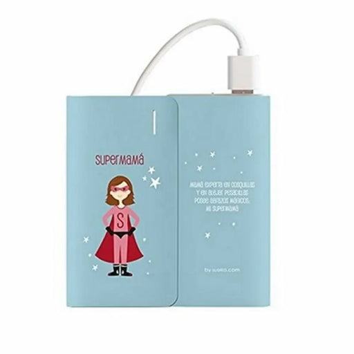 Power Bank Susiko AATBPT0169 4000 mAh Blue - Електроника Телефони и таблети<<<Компютри| Електроника<<<BigBuy&&&Power
