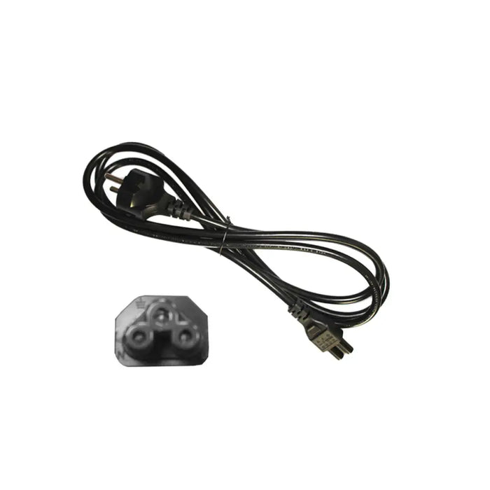 Power Cord EDM Black 2 m Laptop - Компютър Кабели и адаптери<<<Компютри| Електроника<<<BigBuy&&&Захранващи