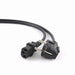 Power Cord GEMBIRD Schuko C13 Black - Компютър Кабели и адаптери<<<Компютри| Електроника<<<BigBuy&&&Захранващи