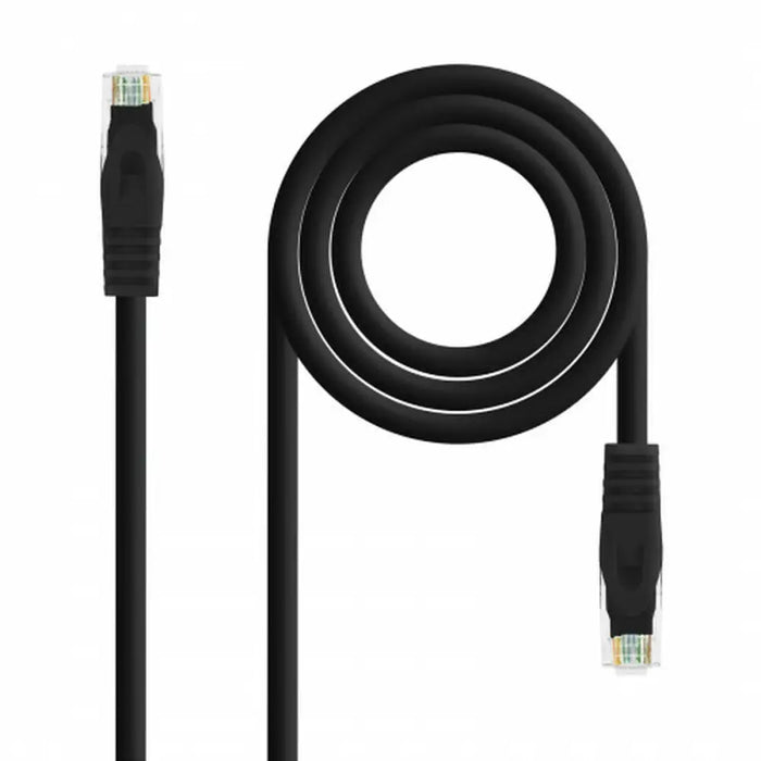 Power Cord NANOCABLE 10.20.1803-BK 3 m Black - Компютър Кабели и адаптери<<<Компютри| Електроника<<<BigBuy&&&Захранващи