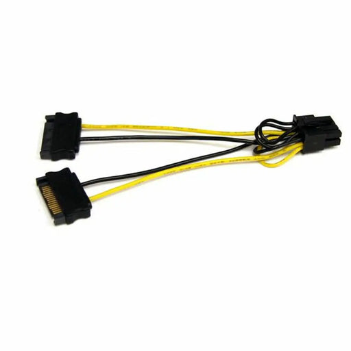 Power Cord Startech SATPCIEX8ADP - Компютър Кабели и адаптери<<<Компютри| Електроника<<<BigBuy&&&Захранващи