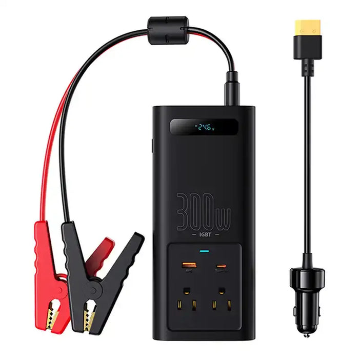 Power Inverter Baseus 300W (24V CN/EU) (black) - Other<<<Car accessories<<<InnproXML