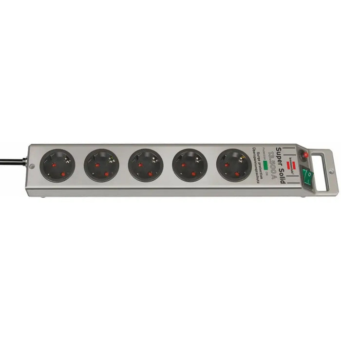 Power Socket - 5 sockets with Switch Brennenstuhl Super-Solid 3600 W (2,5 m) - Електроника Периферни и резервни