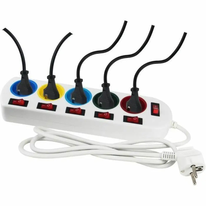 Power Socket - 5 sockets with Switch GAO 3680 W - Електроника Периферни и резервни части<<<Компютри|