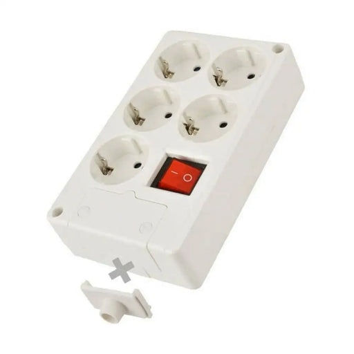 Power Socket - 5 sockets with Switch Solera 8105il - Електроника Периферни и резервни части<<<Компютри|