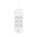 Power Socket - 6 Sockets with Switch Belkin Connect SRB002VF2M White - Електроника Периферни и резервни