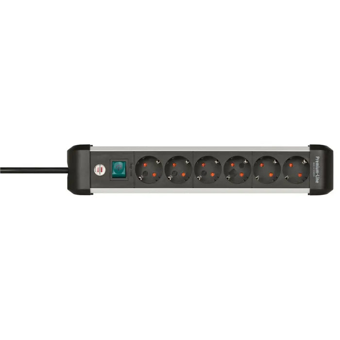 Power Socket - 6 Sockets with Switch Brennenstuhl Premium-Alu-Line 3500 W (3 m) - Електроника Периферни и резервни