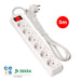 Power Socket - 6 Sockets with Switch EDM 41046 Schuko (3 m) - Електроника Периферни и резервни части<<<Компютри|