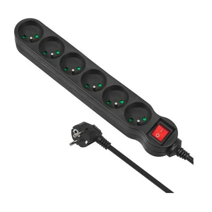 Power Socket - 6 Sockets with Switch MacLean MCE225 2300 W (1,5 m) - Разклонители<<<Електроника Периферни и резервни